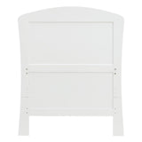 Babymore Aston Drop Side Cot Bed - White