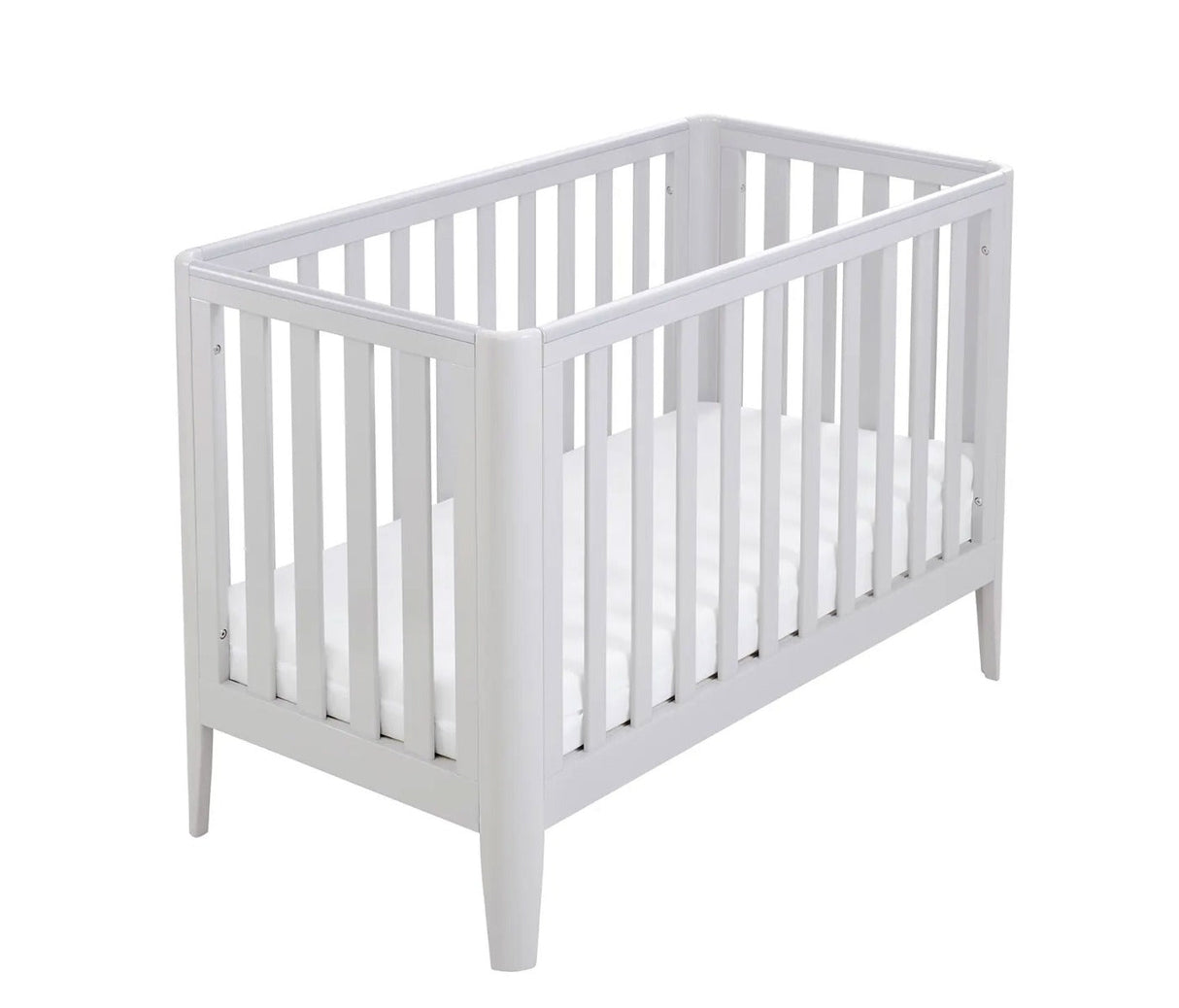 Babymore Iris Cot Bed - Grey