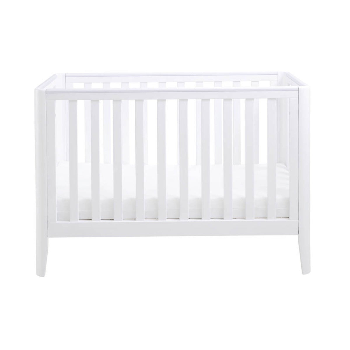 Babymore Iris Cot Bed - White