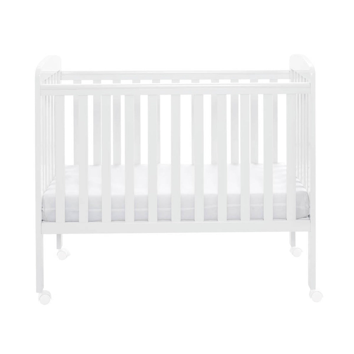 Babymore Space Saver Cot - White