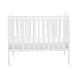 Babymore Space Saver Cot - White