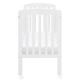 Babymore Space Saver Cot - White