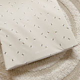 Anti-Roll Wedge Changing Mat - Bee Print