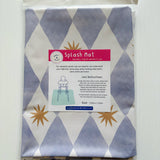 Splash mat - Blue Harlequin