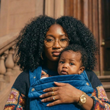 Velvet Baby Carrier - True Blue