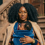 Velvet Baby Carrier - True Blue