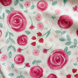 Long Sleeved Baby Bib - Country Floral