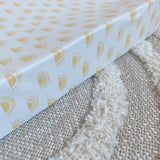 Anti-Roll Wedge Changing Mat - Boho Suns Print