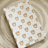 Anti-Roll Wedge Baby Changing Mat - Bru Bear Print