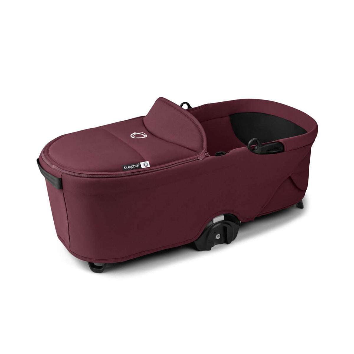 Bugaboo Dragonfly Stroller + Carrycot - Black/Dark Cherry