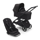 Bugaboo Dragonfly Essential Bundle - Black/Midnight Black