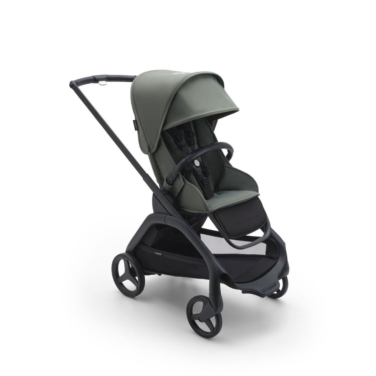 Bugaboo Dragonfly Stroller + Carrycot - Black/Forest Green