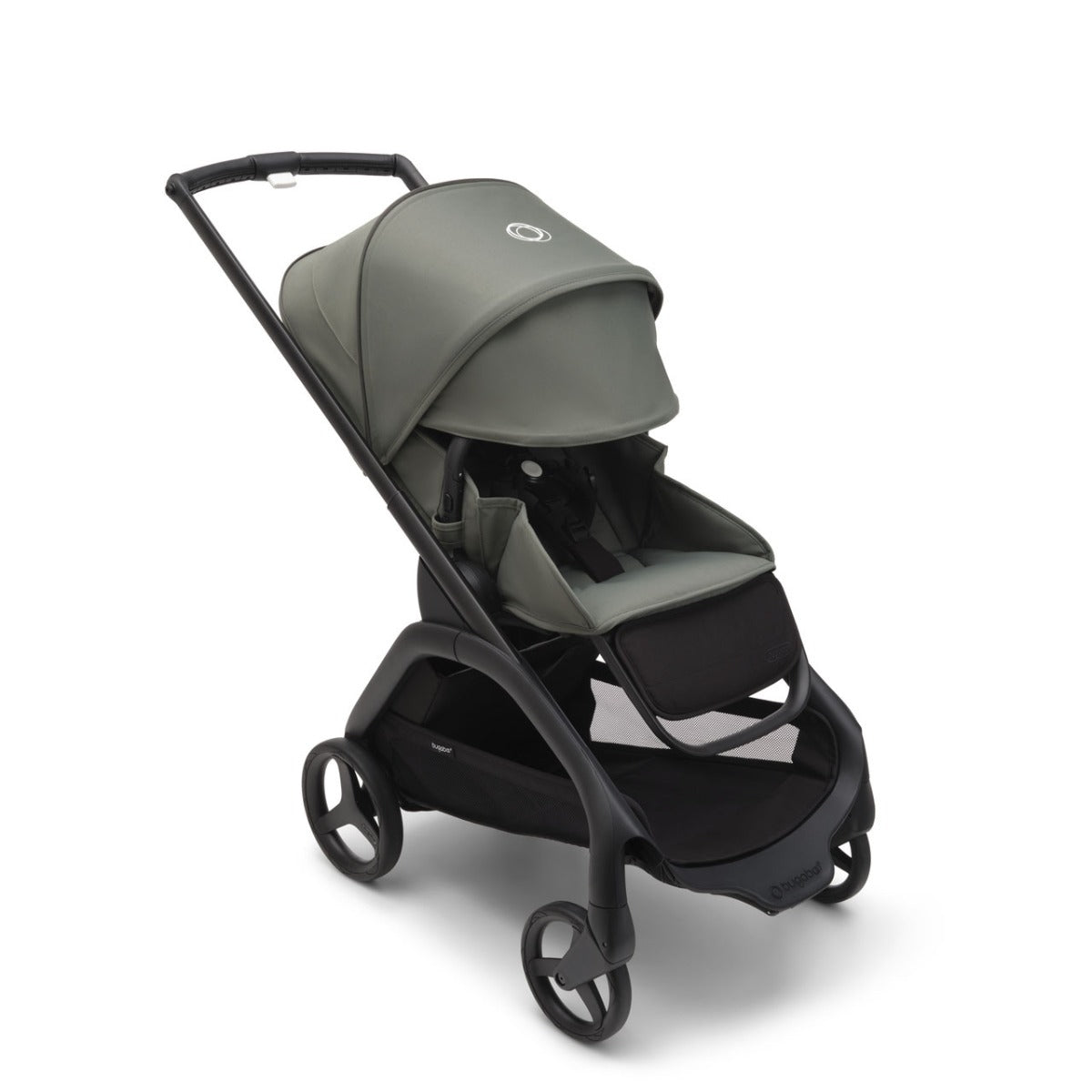 Bugaboo Dragonfly Stroller + Carrycot - Black/Forest Green