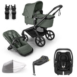 Bugaboo Fox 5 Renew with Maxi-Cosi Cabriofix iSize Travel System Bundle - Forest Green