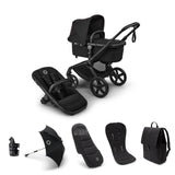 Bugaboo Fox 5 Renew Complete Pushchair Bundle - Black/Heritage Black