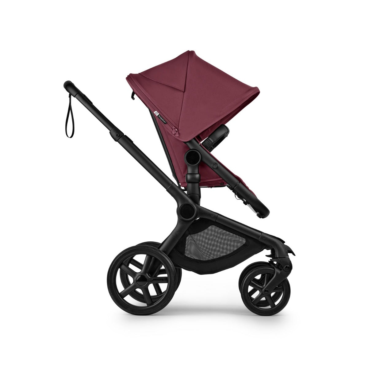 Bugaboo Fox 5 Renew with Maxi-Cosi Cabriofix iSize Travel System Bundle - Dark Cherry