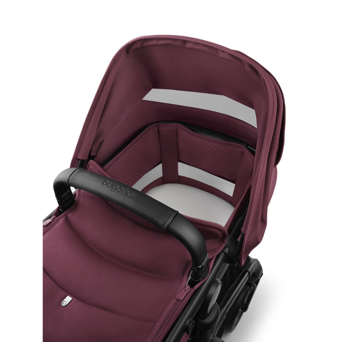Bugaboo Fox 5 Renew with Turtle Air 360 Travel System Bundle - Dark Cherry