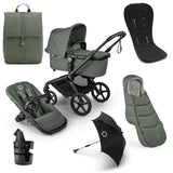 Bugaboo Fox 5 Renew Essential Pushchair Bundle - Forest Green