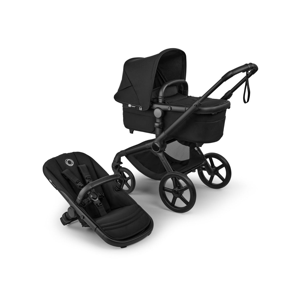Bugaboo Fox 5 Renew Essential Pushchair Bundle - Heritage Black