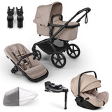 Bugaboo Fox 5 Renew with Otter 360 Travel System Bundle - Desert Taupe