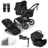 Bugaboo Fox 5 Renew with Otter 360 Travel System Bundle - Heritage Black