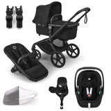 Bugaboo Fox 5 Renew with Maxi-Cosi Pebble 360 Pro2 Travel System Bundle - Heritage Black