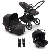 Bugaboo Fox Cub All Terrain Stroller + FREE Turtle Air - Midnight Black