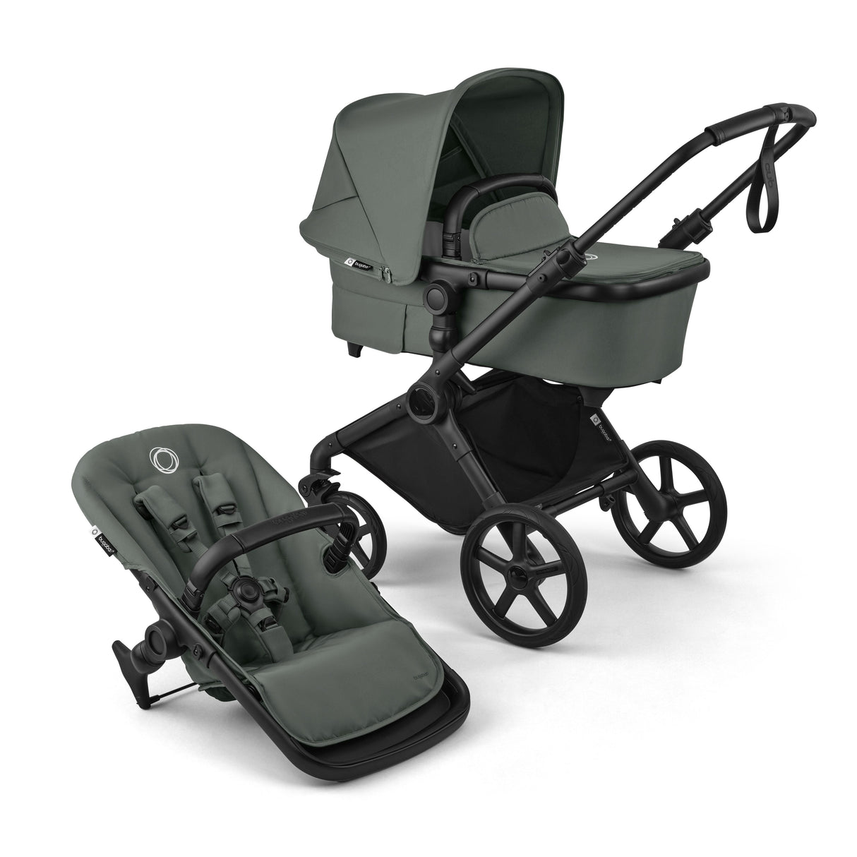 Bugaboo Cub Essential Bundle - Forest Green