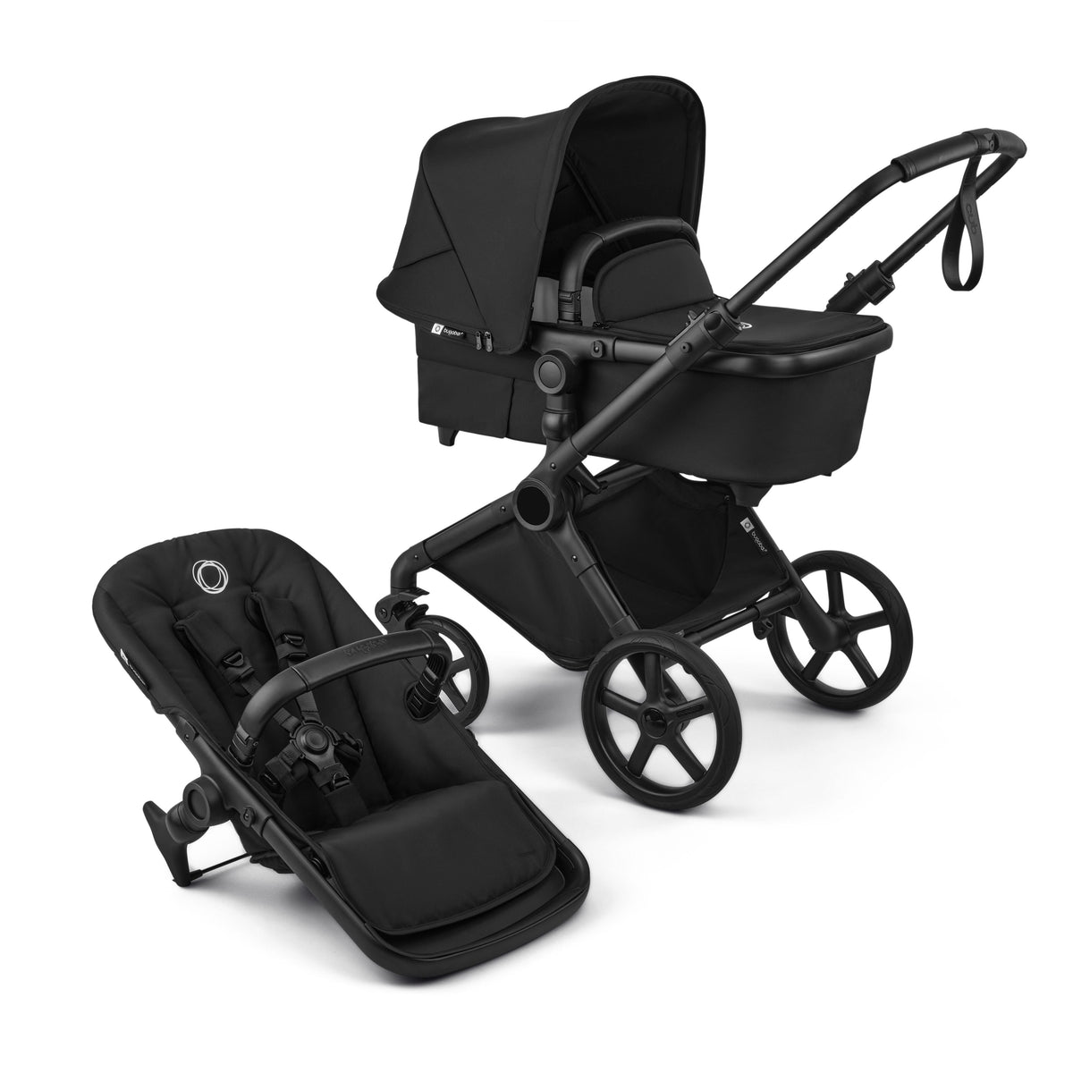 Bugaboo Cub Complete - Black/Heritage Black