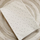 Anti-Roll Wedge Changing Mat - Bee Print
