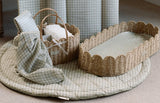Scallop Edge Baby Changing Basket