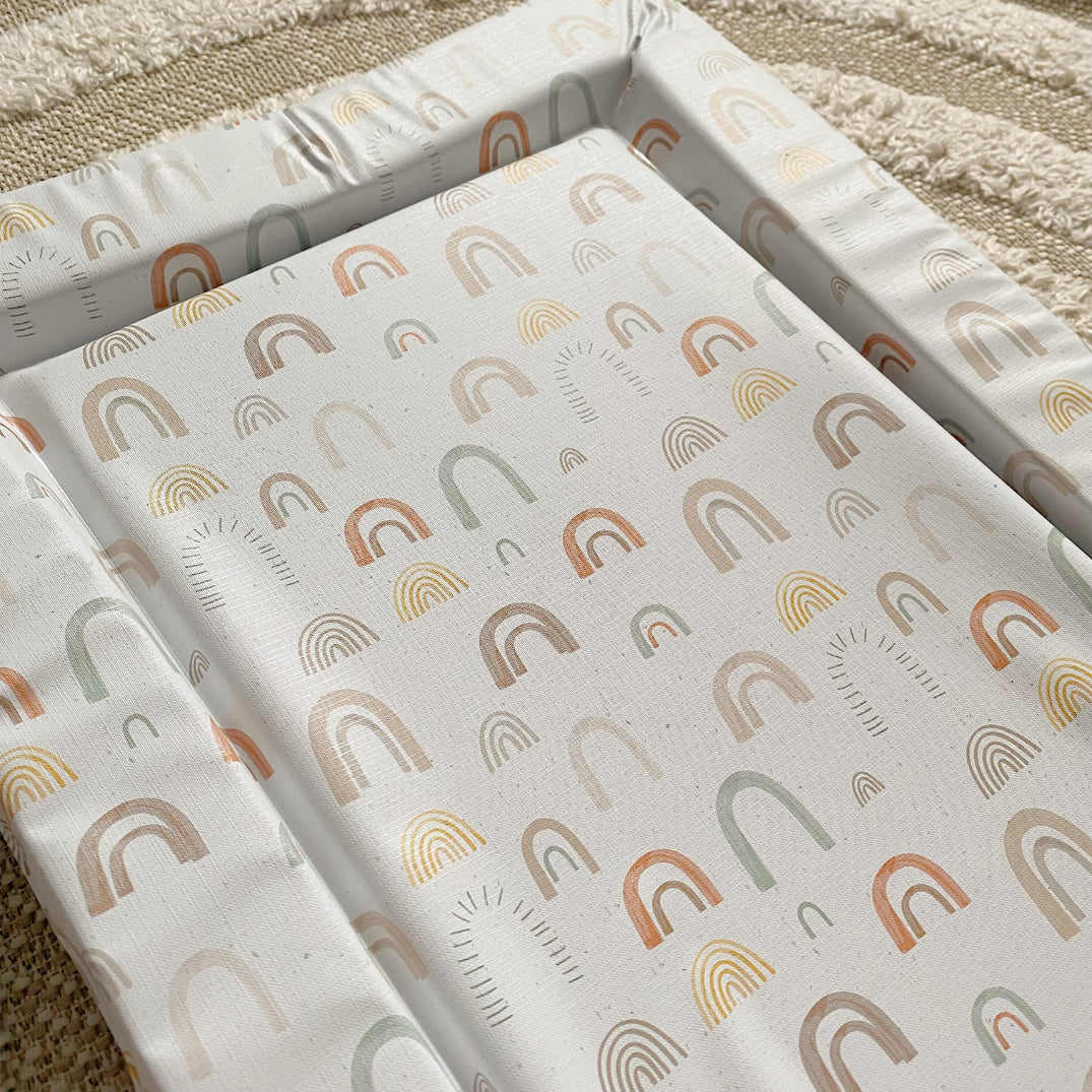 Standard Changing Mat - Abstract Rainbow Print