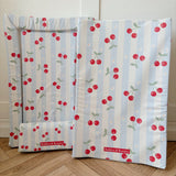 Travel Changing Mat - Cherry Stripe