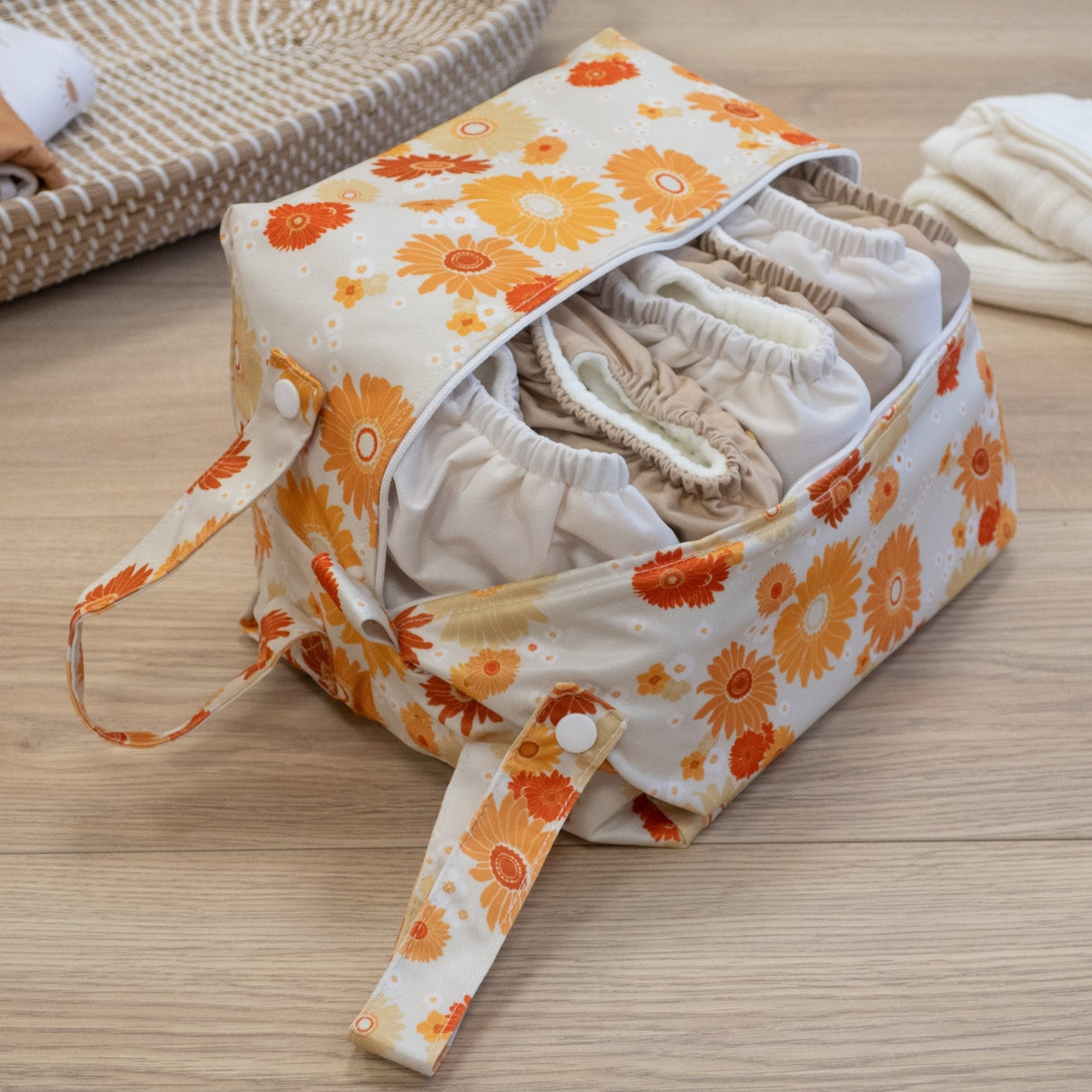 Cloth Nappy Pod - Flower Child