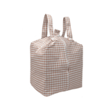 Cloth Nappy Pod - Stone Gingham