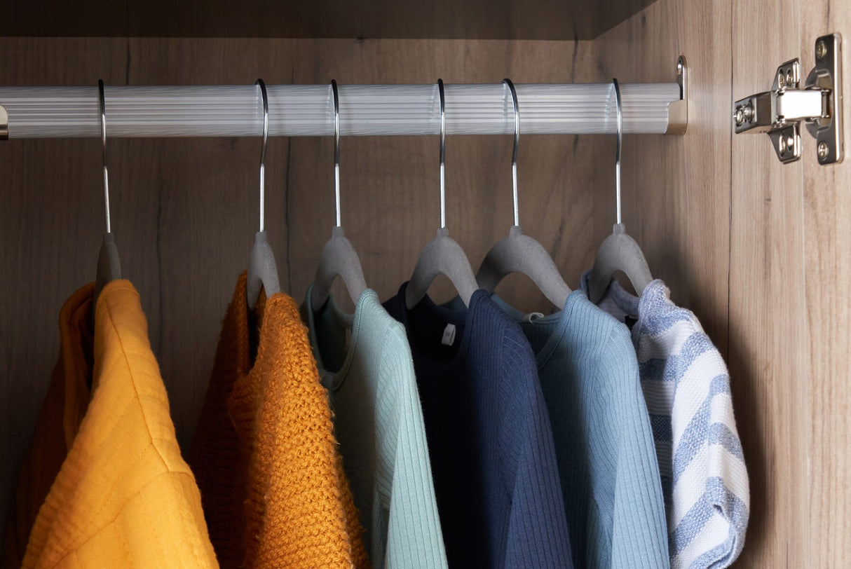 Tutti Bambini Como Wardrobe - Distressed Oak & Slate Grey