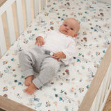 Tutti Bambini Cot Bed Fitted Sheets 2pk - Our Planet