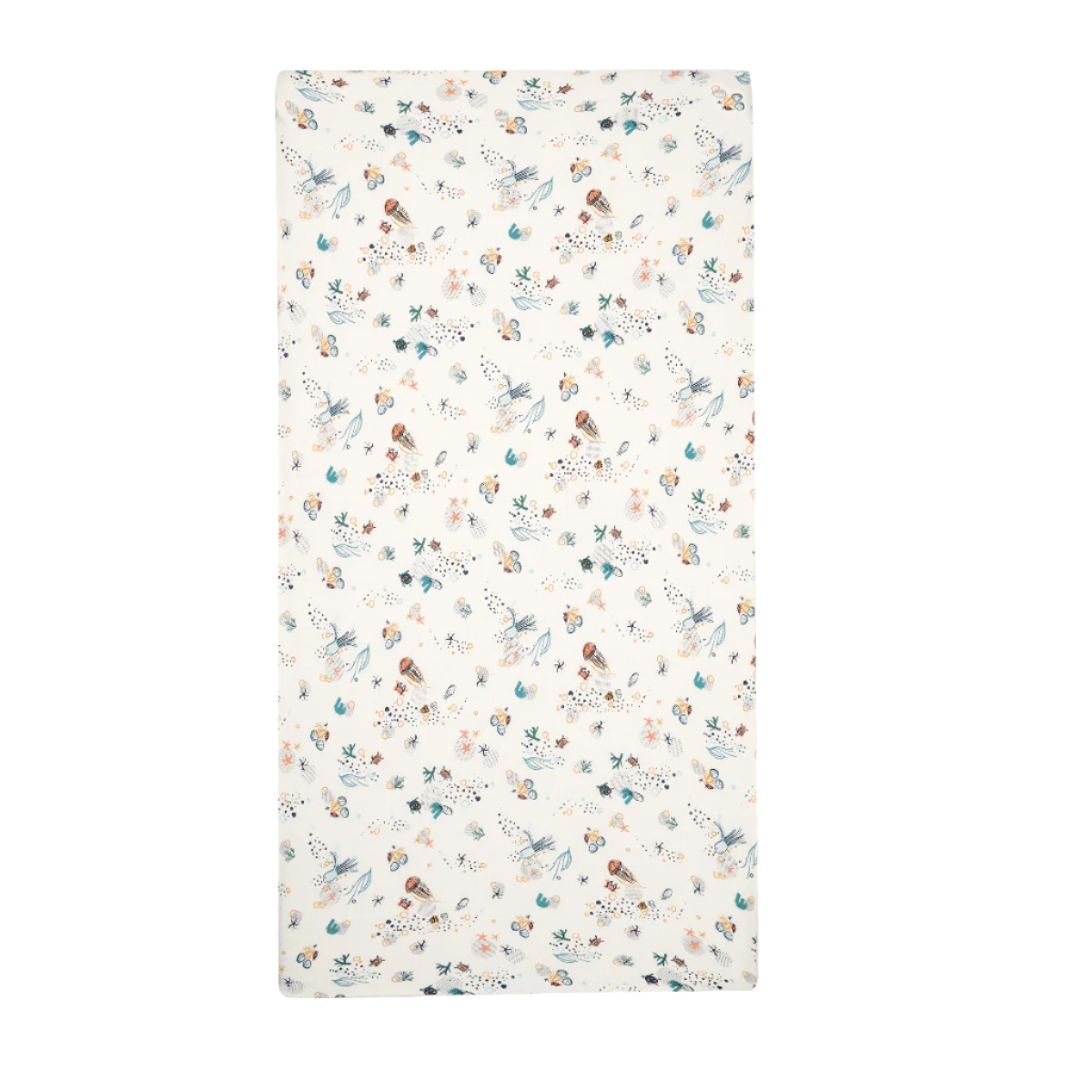 Tutti Bambini Cot Fitted Sheets 2pk - Our Planet