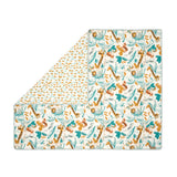 Tutti Bambini Cot/Cot Bed Coverlet - Run Wild