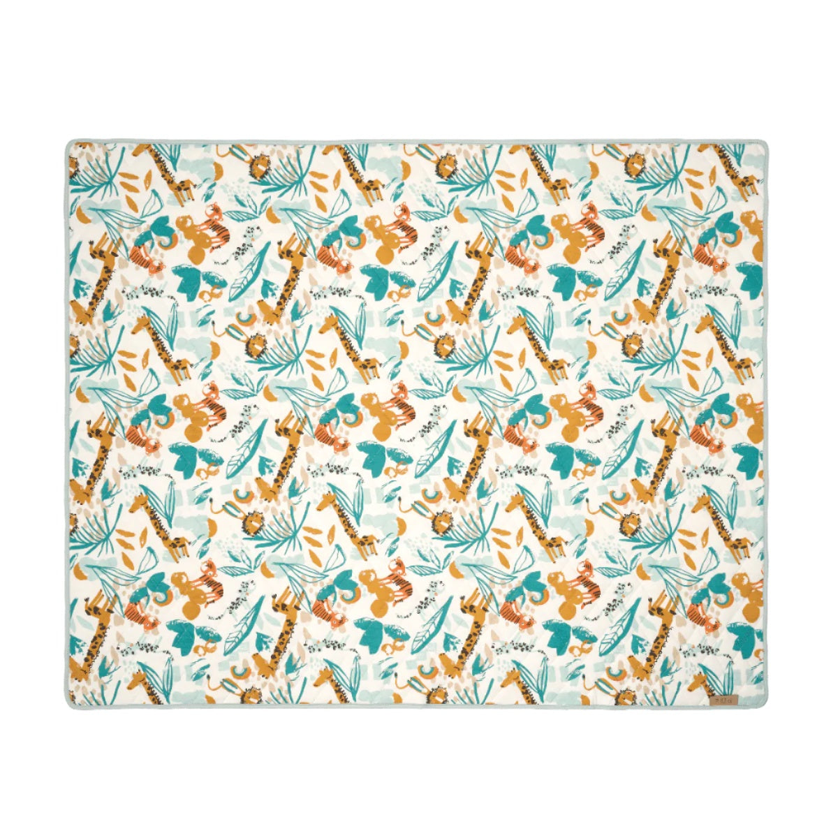 Tutti Bambini Cot/Cot Bed Coverlet - Run Wild