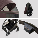 Silver Cross Cove Ultimate 360 Family Car Seat Bundle - Damson