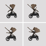 Silver Cross Cove Complete Stroller & Accessory Bundle - Maple