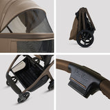 Silver Cross Cove Complete Stroller & Accessory Bundle - Maple