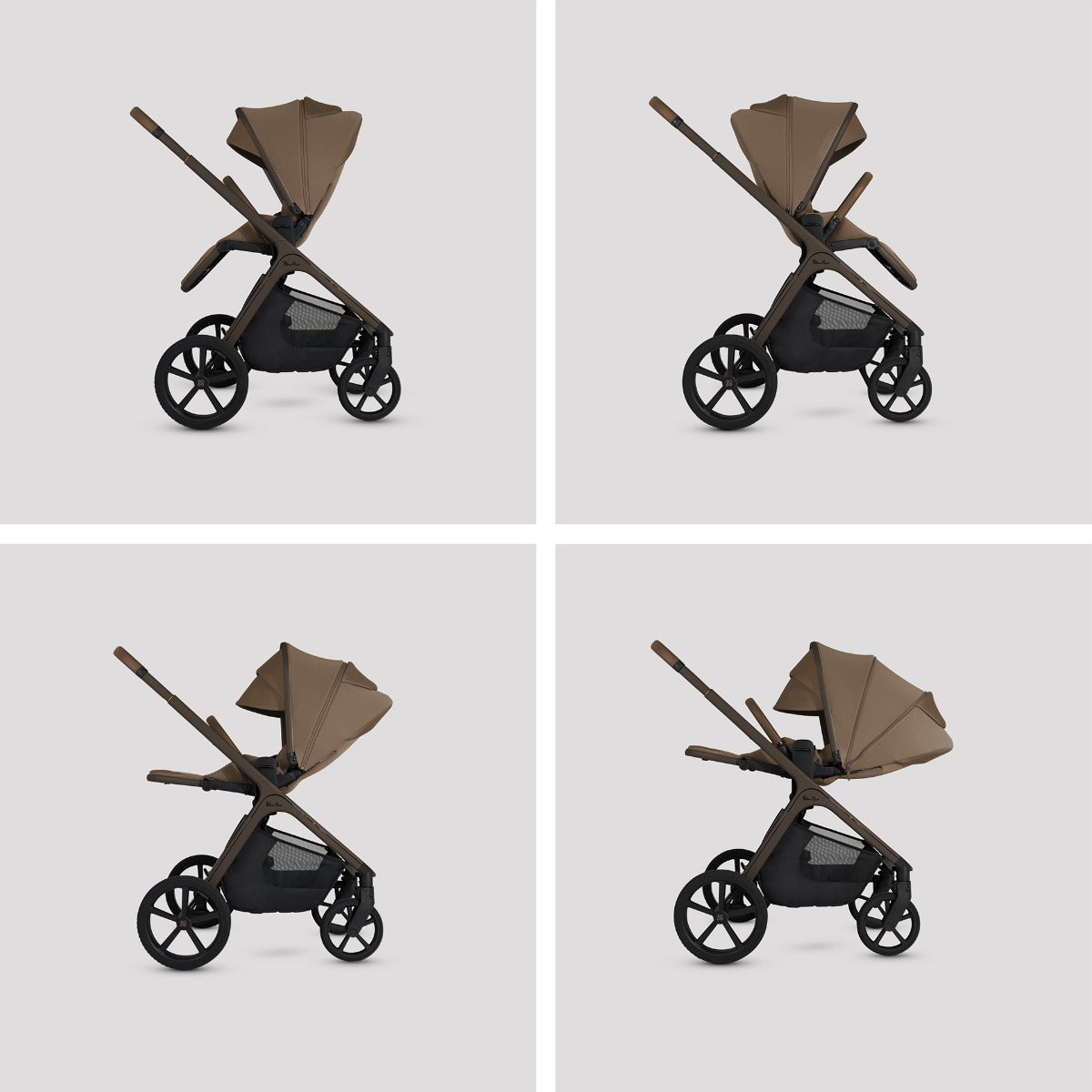 Silver Cross Cove Ultimate 360 Family Car Seat Bundle - Maple