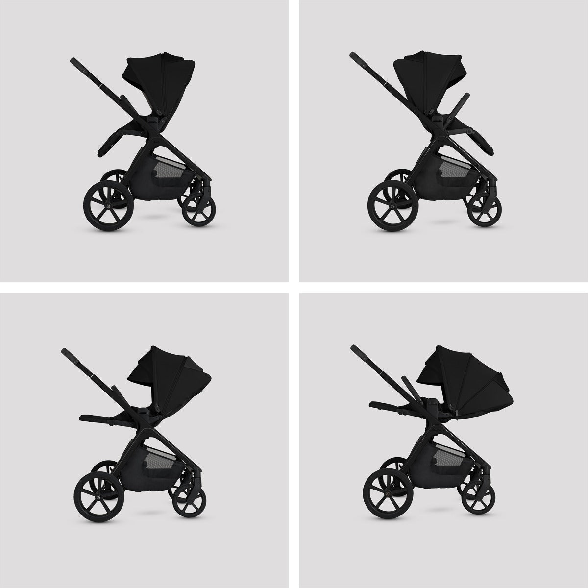 Silver Cross Cove Complete Stroller & Accessory Bundle - Onyx