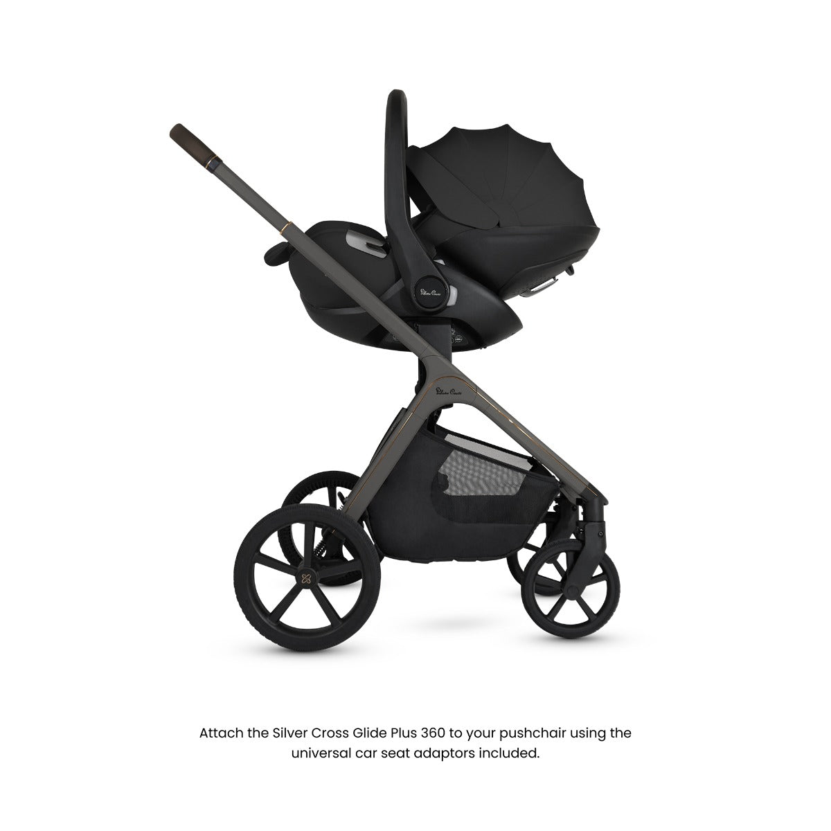 Silver Cross Cove Ultimate 360 Car Seat Bundle - Onyx