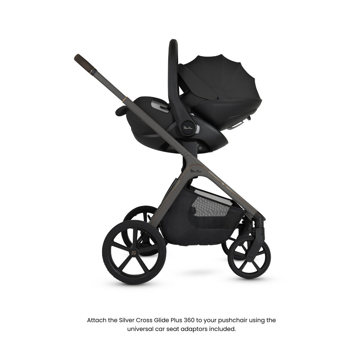 Silver Cross Cove Ultimate 360 Family Car Seat Bundle - Onyx