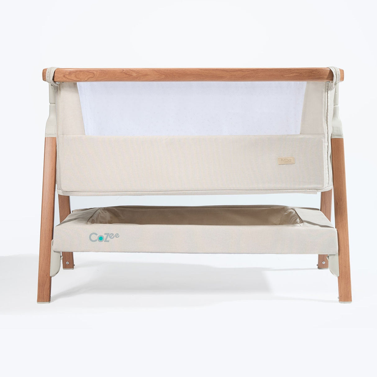 Tutti Bambini Modena Nursery Bundle With CoZee Bedside Crib (6 Piece) - Oak