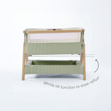 Tutti Bambini CoZee Sense Bedside Crib - Drifted Oak / Eucalyptus