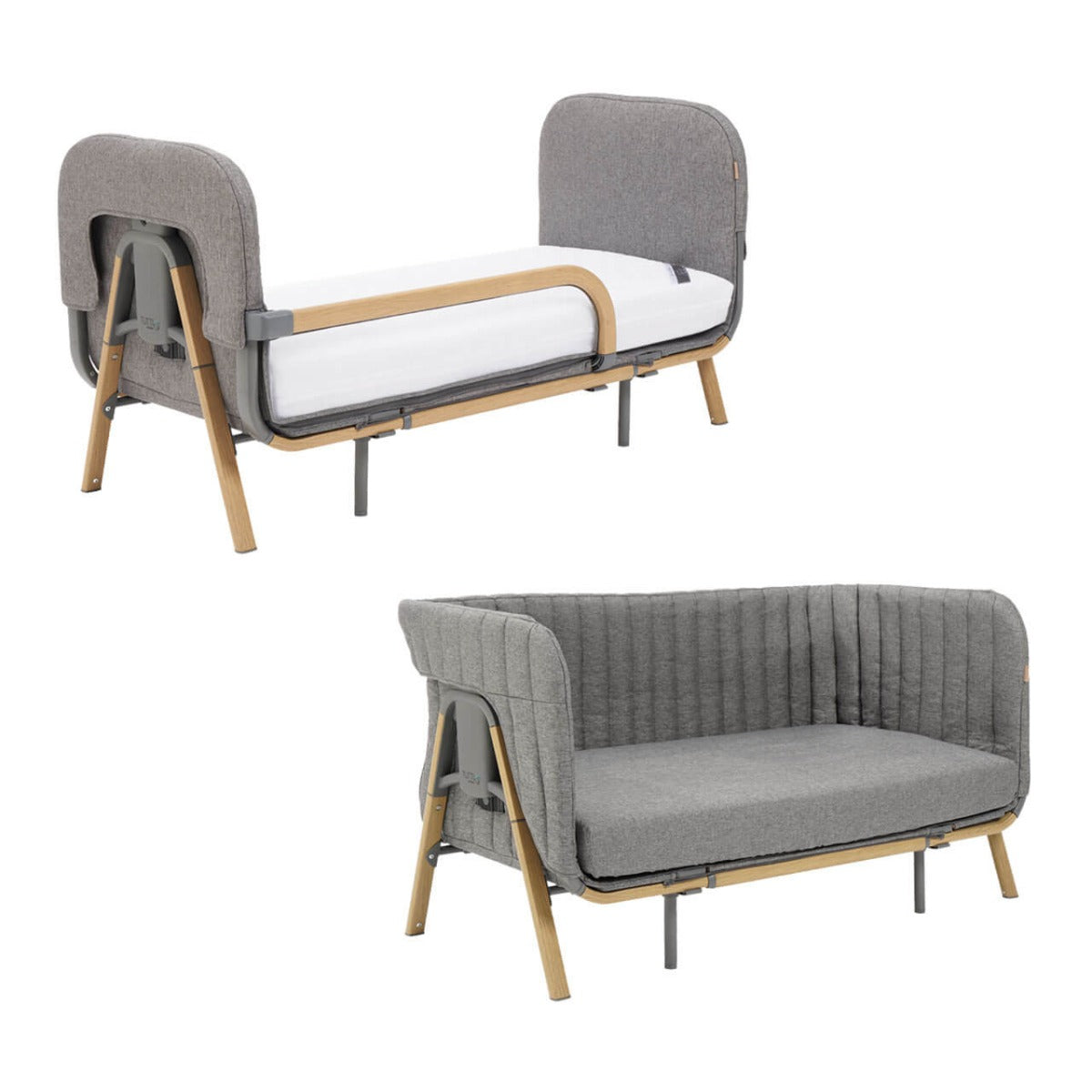 Tutti Bambini CoZee XL Complete Birth to 4+ Years Package - Oak/Charcoal